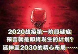 2020战疫第一阶段谜底， 延伸至2030的精心布局